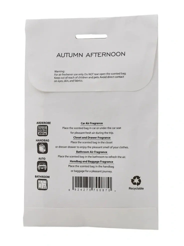 Saszetki zapachowe do auta, torebki, szafy i łazienki Encounter Holiday