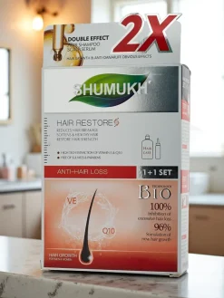 Shumukh Szampon i Serum do wosów 2w1- przeciwłamaniu się włosów