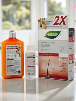 Shumukh Szampon i Serum do wosów 2w1- przeciwłamaniu się włosów