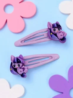 Spinki do włosów z jednorożcem