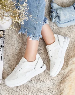 Sportowe buty damskie z eko-skóry Marhina - Obuwie