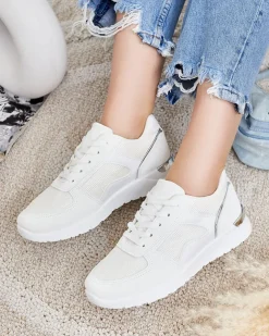 Sportowe buty damskie z eko-skóry Marhina - Obuwie