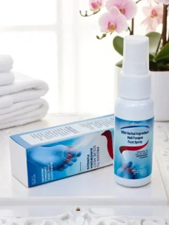Spray łagodzący objawy grzybicy stóp i paznokci