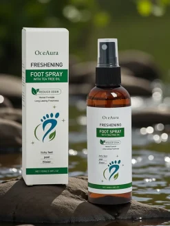 Spray odświeżający do stóp z olejkiem herbacianym