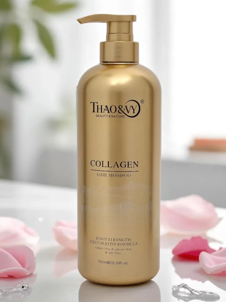 Szampon do włosów z kolagenem- nawilża i wygładza włosy