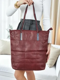 Torebka damska shopper eko skórzana Tessira