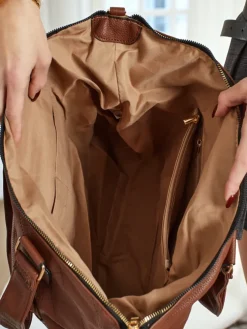 Torebka damska shopper eko skórzana pikowana Marvaya