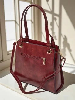 Torebka damska shopper eko skórzana Silent Raven