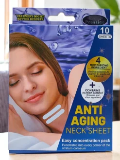 Wygładzająco- nawilżające plastry na szyję na noc 10 szt.